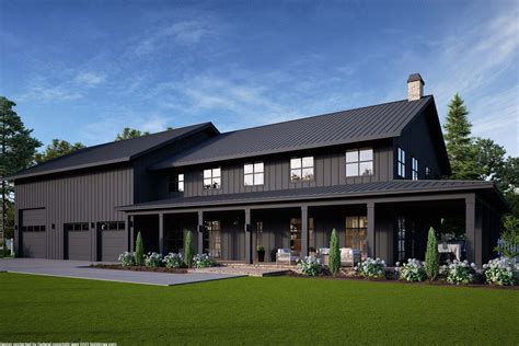 modern barndominium house plans